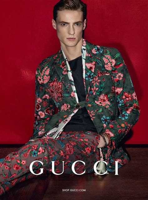 gucci men modeling|man wearing Gucci.